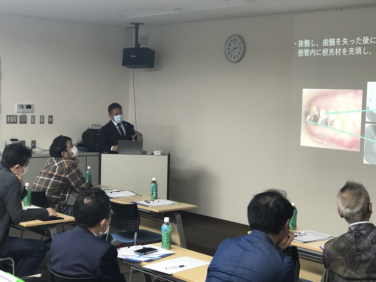 2022年11月に石川県の株式会社歯愛メディカル本社で講演させて頂きました